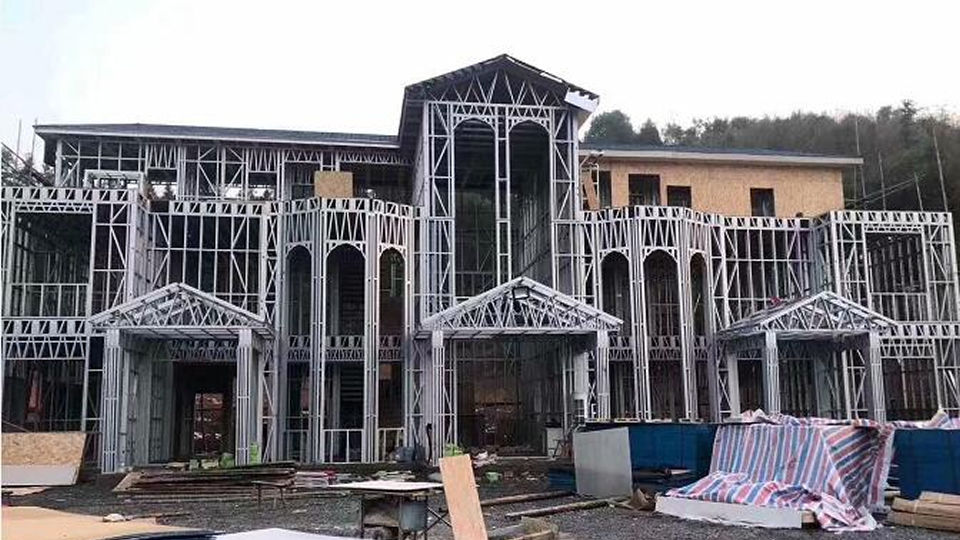 Light steel prefabricated building